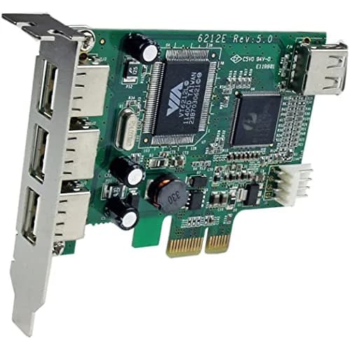 StarTech.com 4-Port PCI Express USB Card (PEXUSB4DP) | Low Profile High Speed USB 2.0 Expansion thumbnail 3