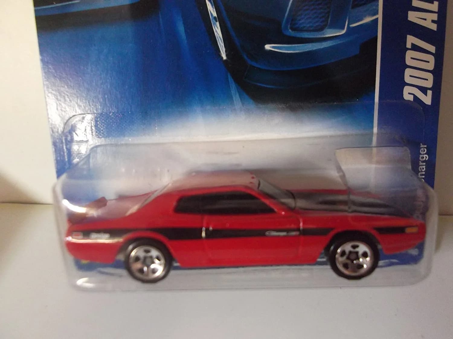 Hot Wheels Red Dodge Charger - 2007 All Stars | Metal, Modern Sport Toy Car for Kids 3+