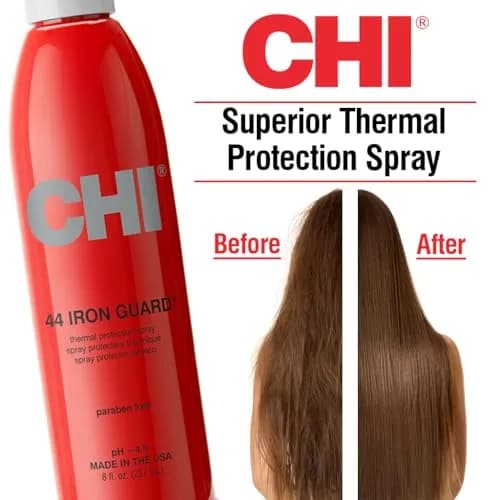CHI 44 Iron Guard Thermal Protection Spray 237ml (8 Fl Oz) | Shields Hair from Heat Damage Up to 450°F thumbnail 2