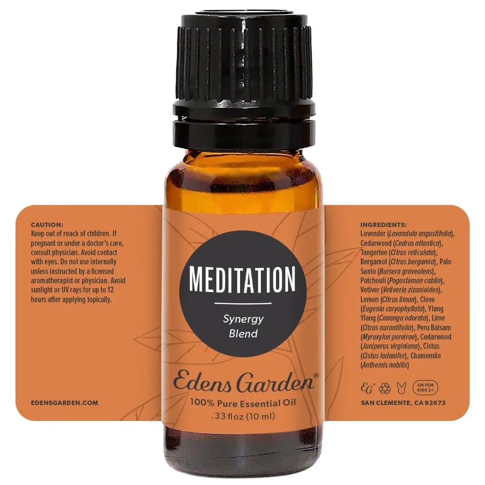 Edens Garden Meditation Essential Oil Blend 10 ml (0.33 Fl Oz) | Pure Aromatherapy for Calm - view 9