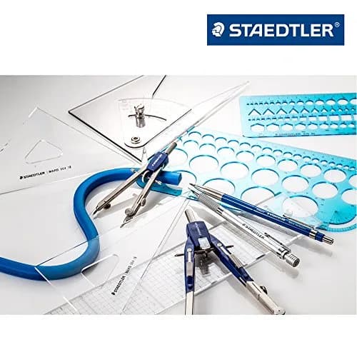 STAEDTLER 982 25-6 Template Katakana Alphanumeric Ruler 0.5mm for Mechanical Pencils | High-Precision Acrylic Drawing Aid thumbnail 2