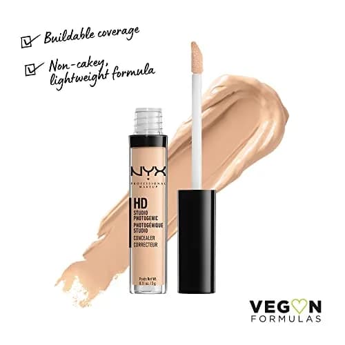 NYX PROFESSIONAL MAKEUP HD Studio Photogenic Concealer Wand, Light | Medium Coverage, 0.11 Fl Oz thumbnail 2
