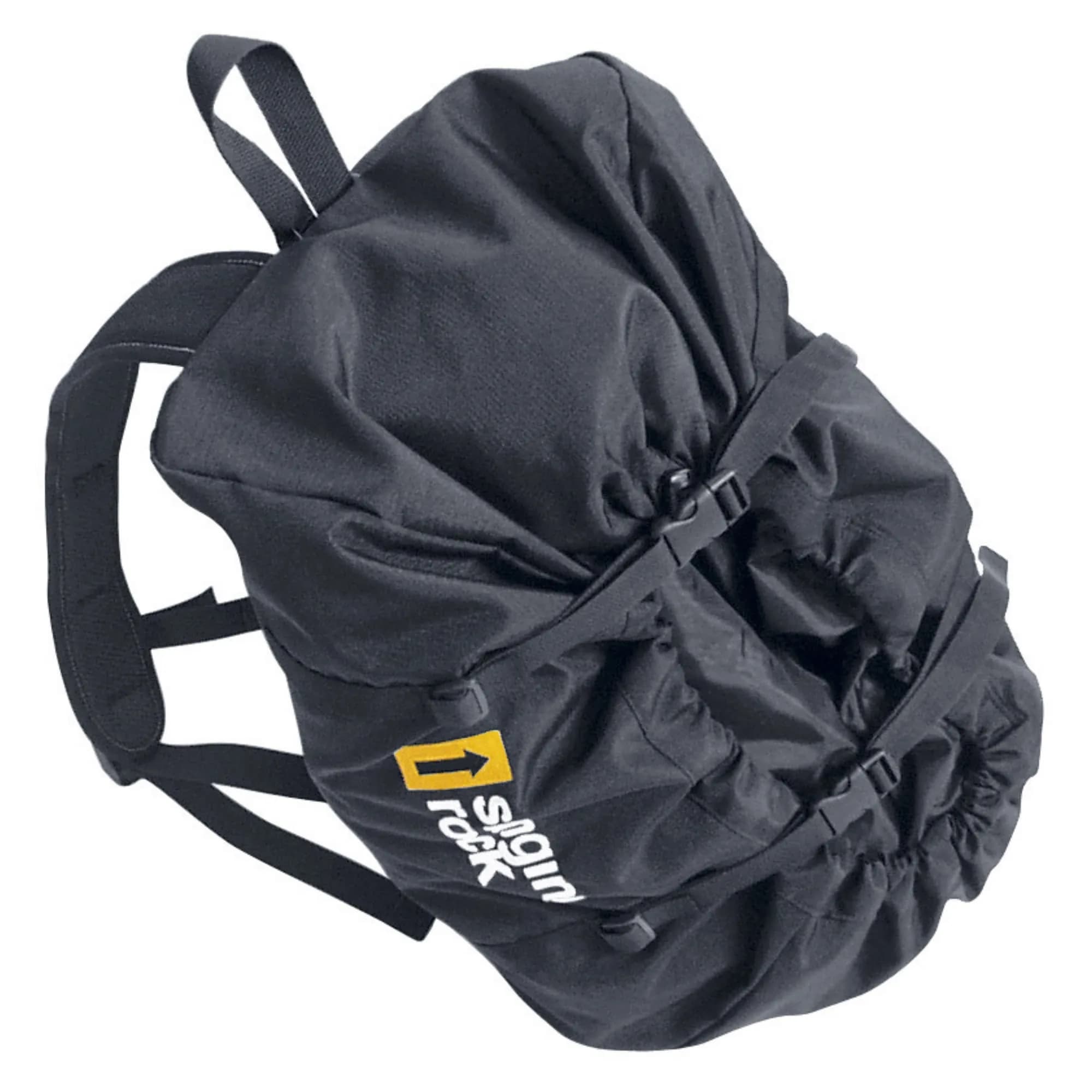 Singing Rock Climbing Rope Bag with Tarp | Durable, Abrasion-Resistant, Padded Shoulder Strap, Storage & Climbing Gear Protection — Multicolor