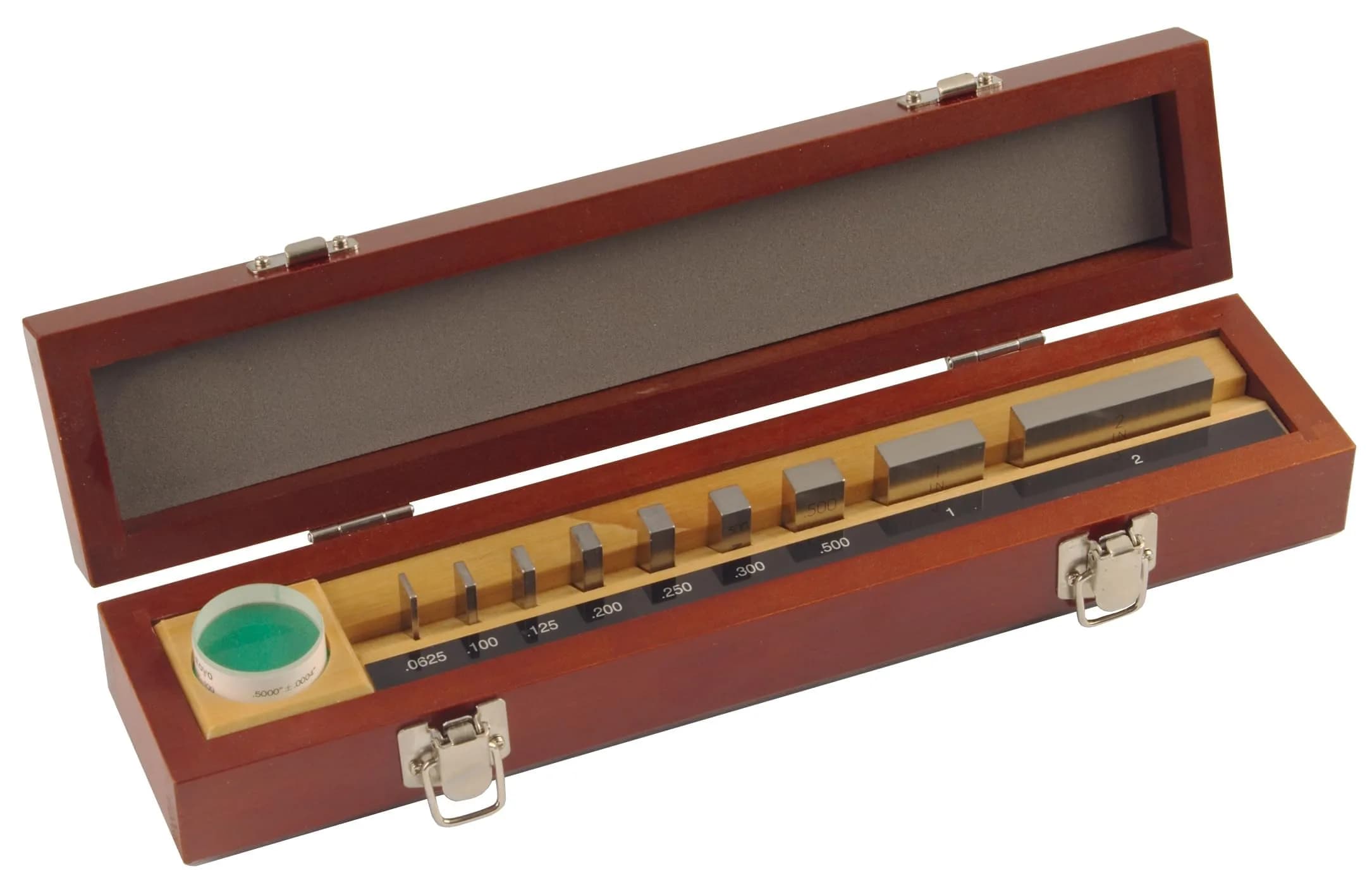 Mitutoyo Steel Rectangular Micrometer Gage Block Set, Inch, Grade AS-1 | Precision Inspection Tool (70-120 chars) - main product image