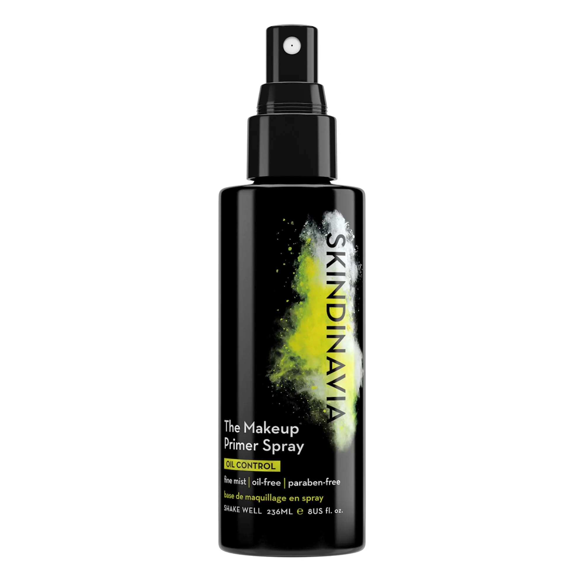 Skindinavia Makeup Primer Spray Oil Control 8 Fl Oz | Mattifying, Oil-Free, Long-Lasting — 8 Fl Oz