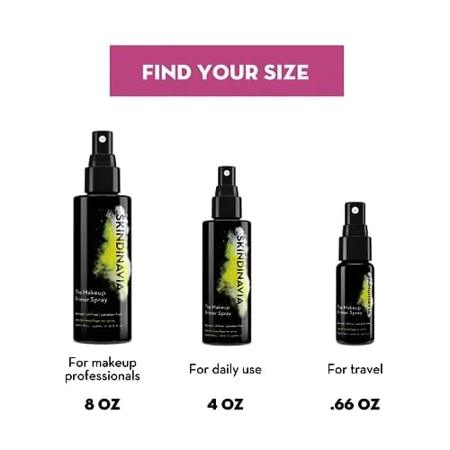 Skindinavia Makeup Primer Spray Oil Control 8 Fl Oz | Mattifying, Oil-Free, Long-Lasting thumbnail 4