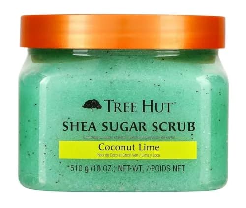 Tree Hut Coconut Lime Body Scrub 510g (18 Oz) | Exfoliating Sugar Scrub for Soft, Glowing Skin thumbnail 1