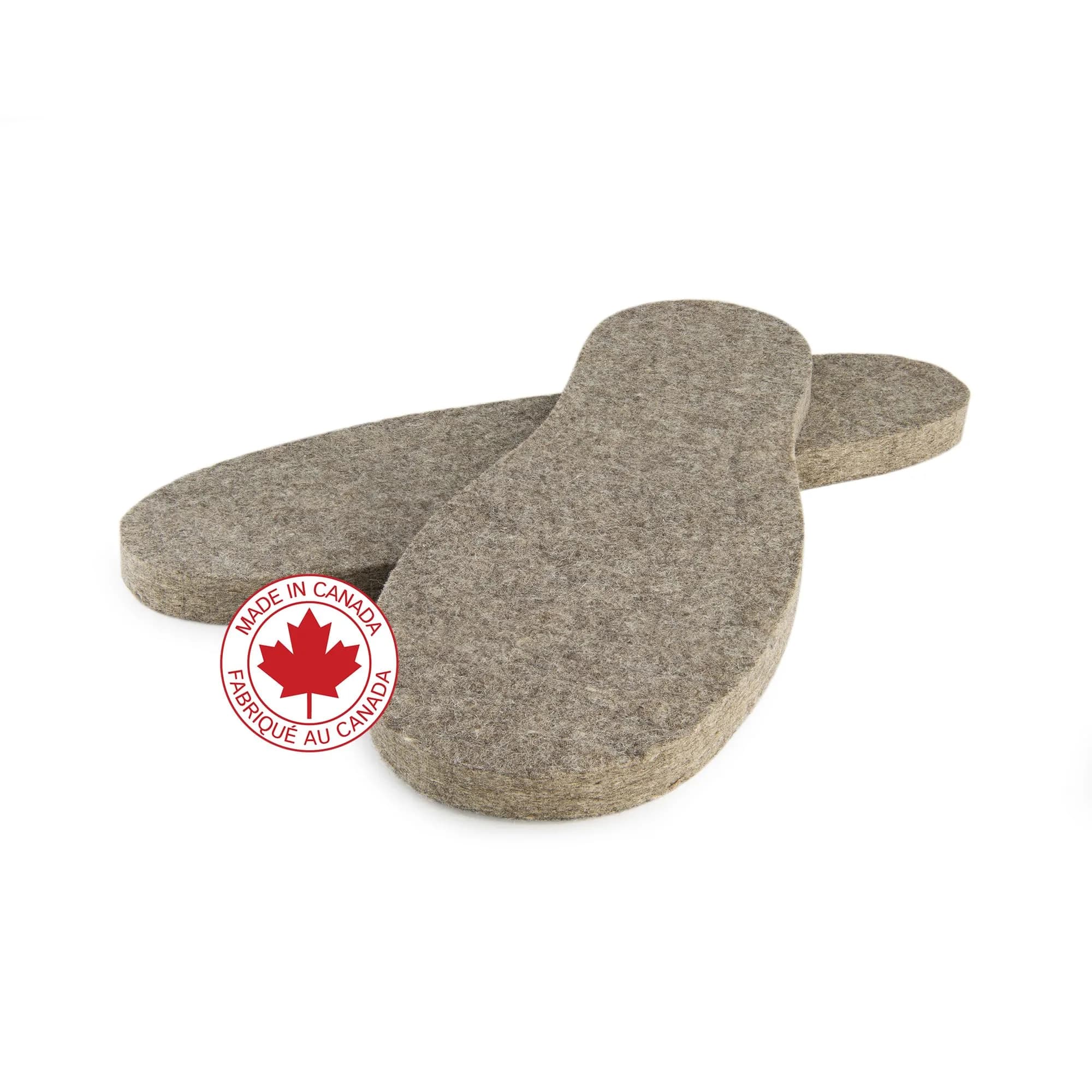The Felt Store Wool Felt Insoles for Men and Women | 13mm Thick Shoe Inserts for Cold Weather (70-120 chars)