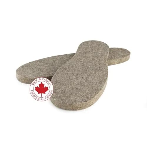 The Felt Store Wool Felt Insoles for Men and Women | 13mm Thick Shoe Inserts for Cold Weather (70-120 chars) thumbnail 1