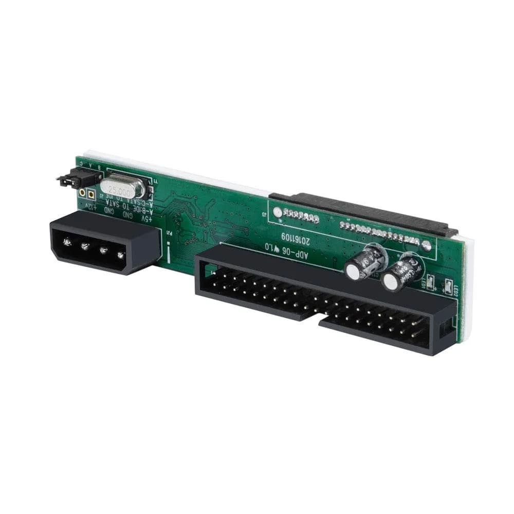 Kingwin SATA to IDE Bridge Board Adapter | Convert Serial ATA Devices to IDE, Supports 2.5” & 3.5” HDD/SSD, Compatible with SATA I/II/III Hard Drives, Easy Plug & Play Installation - main product image