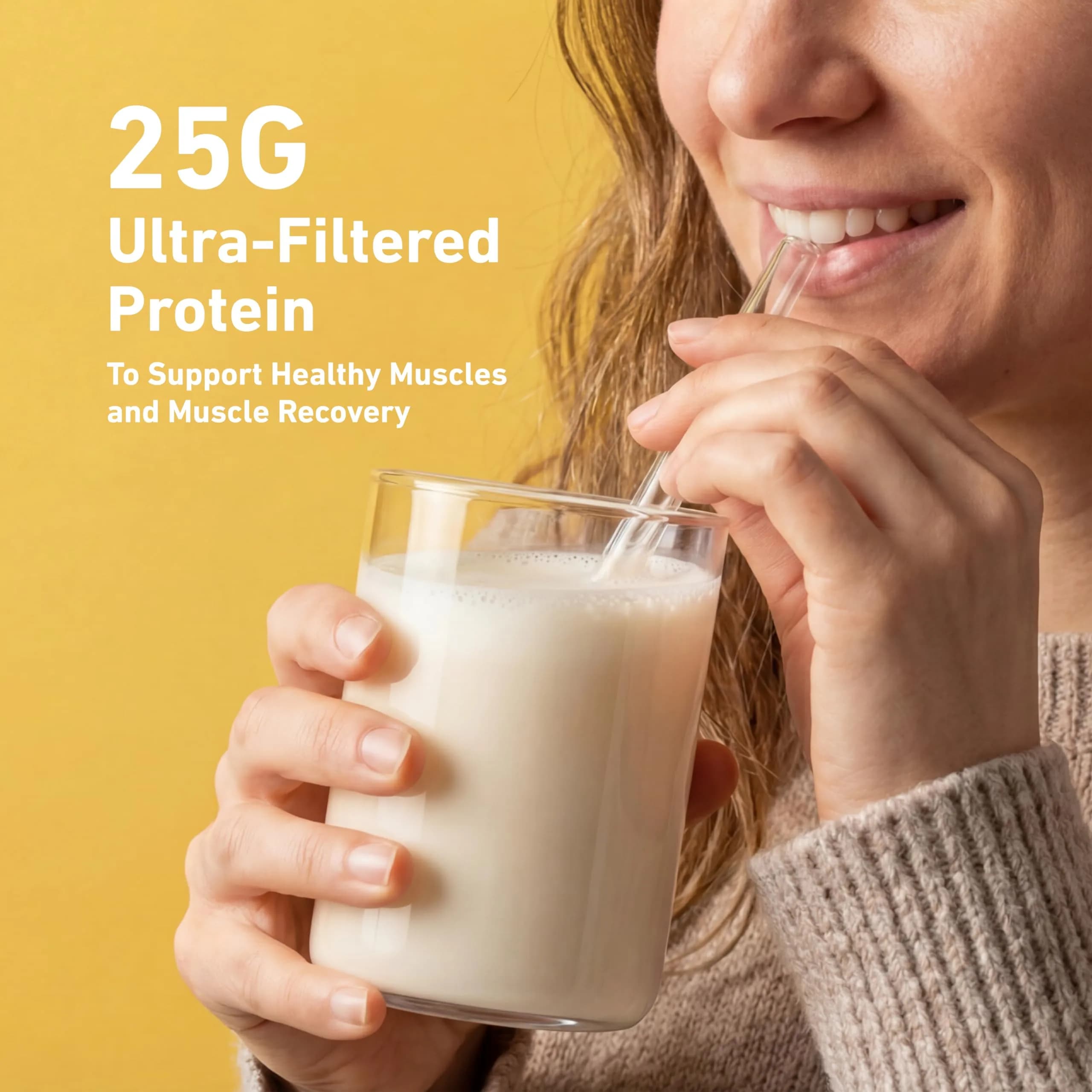 Isopure Zero Carb 100% Pure Whey Isolate Protein Powder Banana Cream 3lb (1.36kg) | 25g Protein Per Serving - view 3