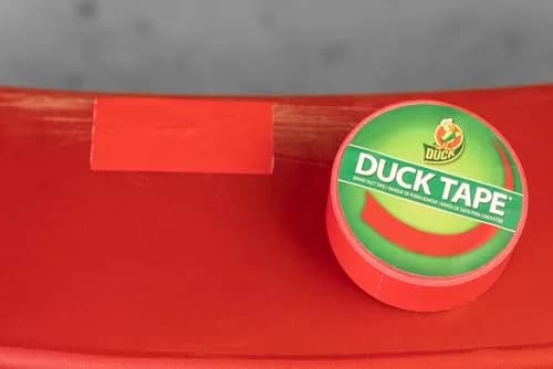 Duck Cha Cha Cherry Heavy Duty Duct Tape 1.88" x 20 yd (5.5 cm x 18.3 m) | Water-Resistant for Crafts & Repairs thumbnail 5