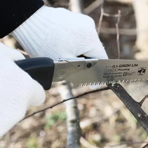 KAKURI Japanese Pruning Saw 8.2" | Interchangeable Blade System for Precision Cutting thumbnail 4