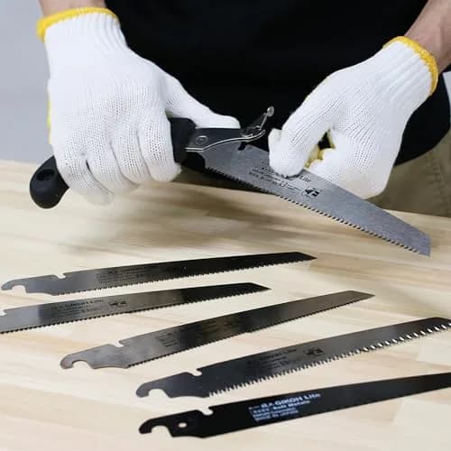 KAKURI Japanese Pruning Saw 8.2" | Interchangeable Blade System for Precision Cutting thumbnail 5