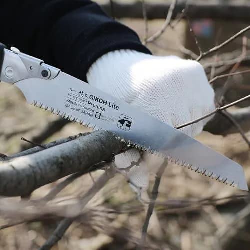 KAKURI Japanese Pruning Saw 8.2" | Interchangeable Blade System for Precision Cutting thumbnail 3