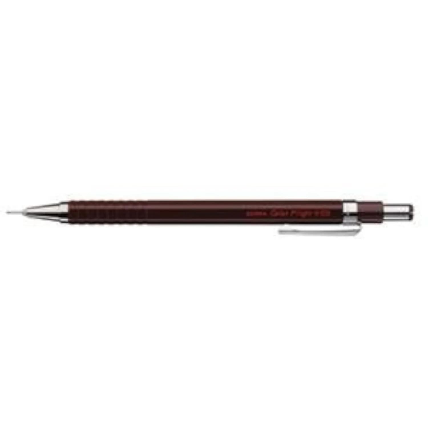 Zebra Color Flight 0.5mm Lead Mechanical Pencil, Chocolate Body | Refillable, Knurled Grip, 1 Count — マルチ*, チョコレート