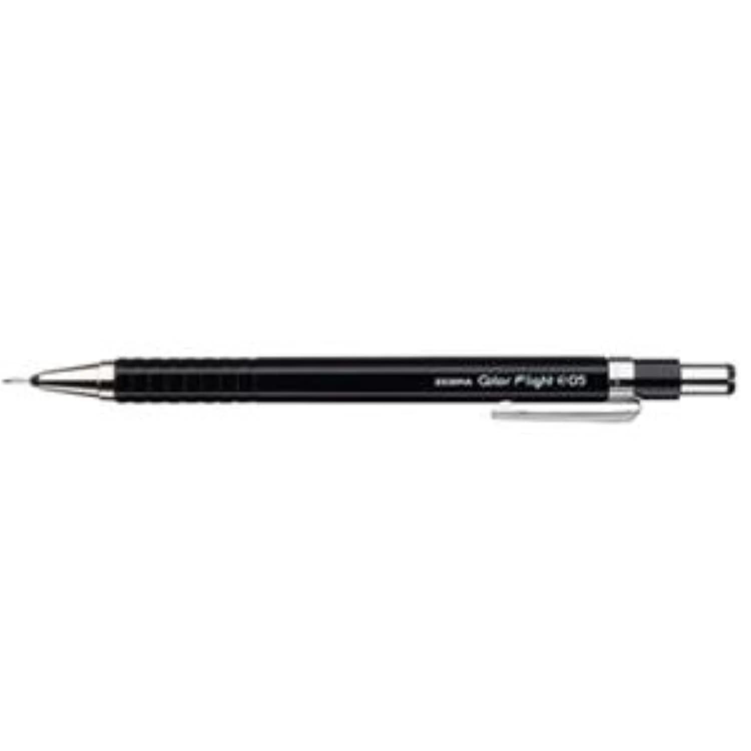 Zebra Color Flight 0.5mm Lead Mechanical Pencil, Black Body | Fine Point for Precise Writing — Black