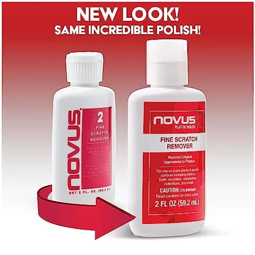 Novus #2 Fine Scratch Remover - 2 Ounce Bottle for Fine Scratches and Haze - view 4