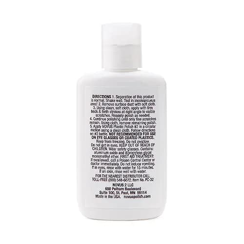 Novus #3 Heavy Scratch Remover | 2 Ounce Bottle | For Deep Scratches & Restoration - view 2