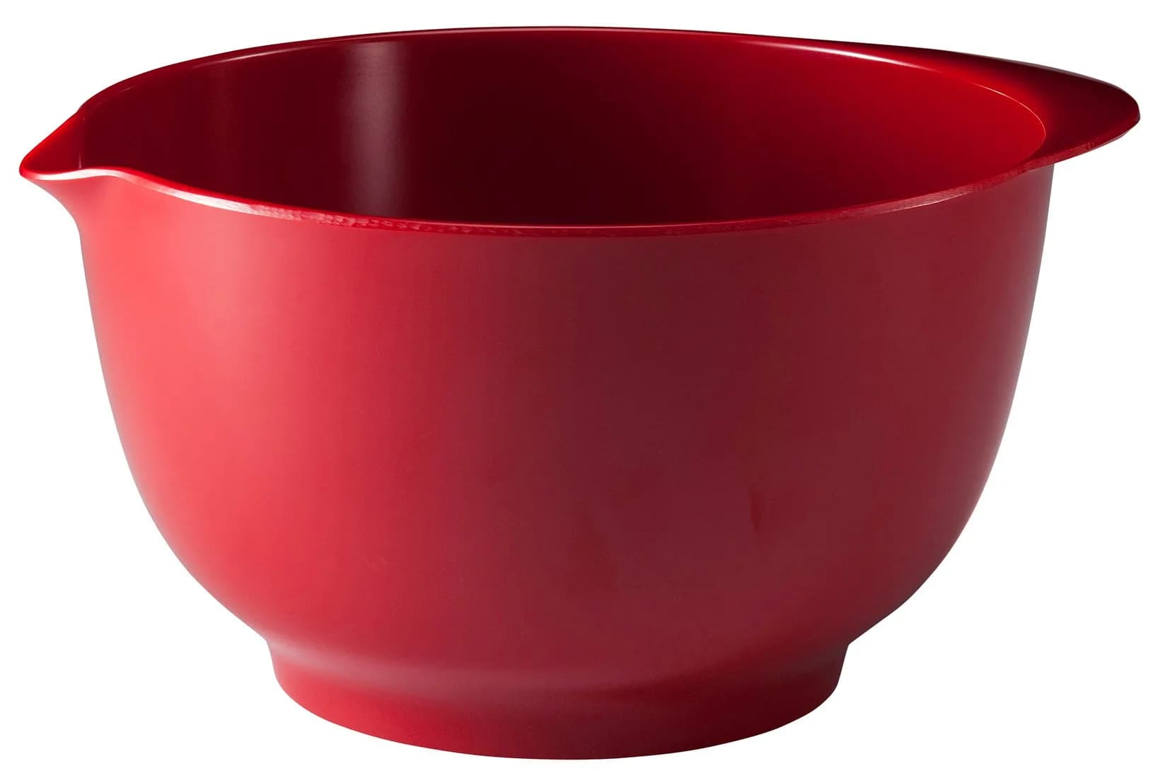 Hutzler Melamine Mixing Bowl Set: 2, 3, and 4 Liters (67.6, 101.4, 135.2 oz) | BPA-Free & Dishwasher Safe Red Bowls - view 3