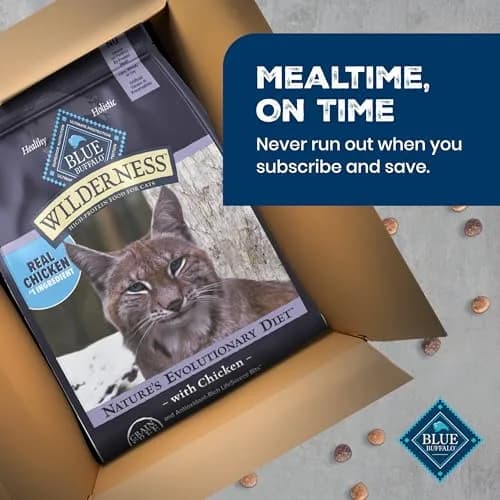 Blue Buffalo Wilderness Chicken Adult Dry Cat Food, Grain-Free, 12 lb | High-Protein, Natural Nutrition thumbnail 9