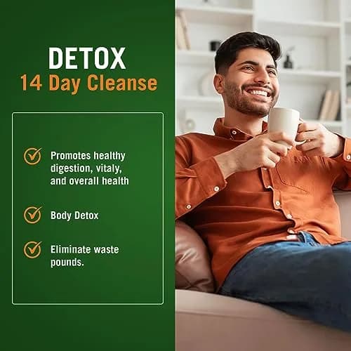 Century Systems The Cleaner Detox 104 Vegetarian Capsules | 14-Day Internal Cleansing for Men thumbnail 3