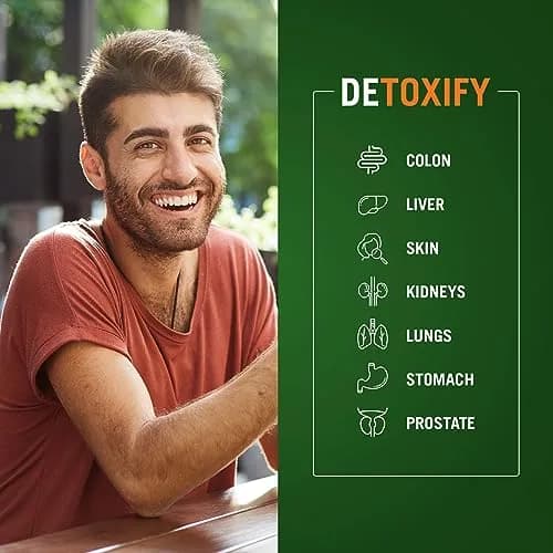 Century Systems The Cleaner Detox 104 Vegetarian Capsules | 14-Day Internal Cleansing for Men thumbnail 4