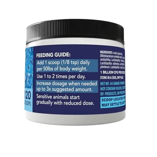 NUSENTIA Probiotics for Cats & Dogs 44g (120 scoops) | Gut & Digestive Support for Pets thumbnail 6