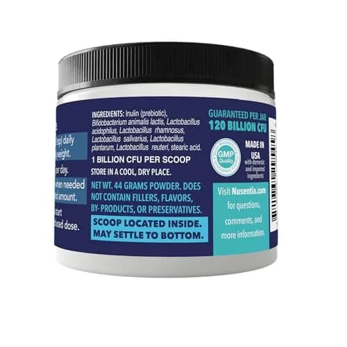 NUSENTIA Probiotics for Cats & Dogs 44g (120 scoops) | Gut & Digestive Support for Pets thumbnail 7