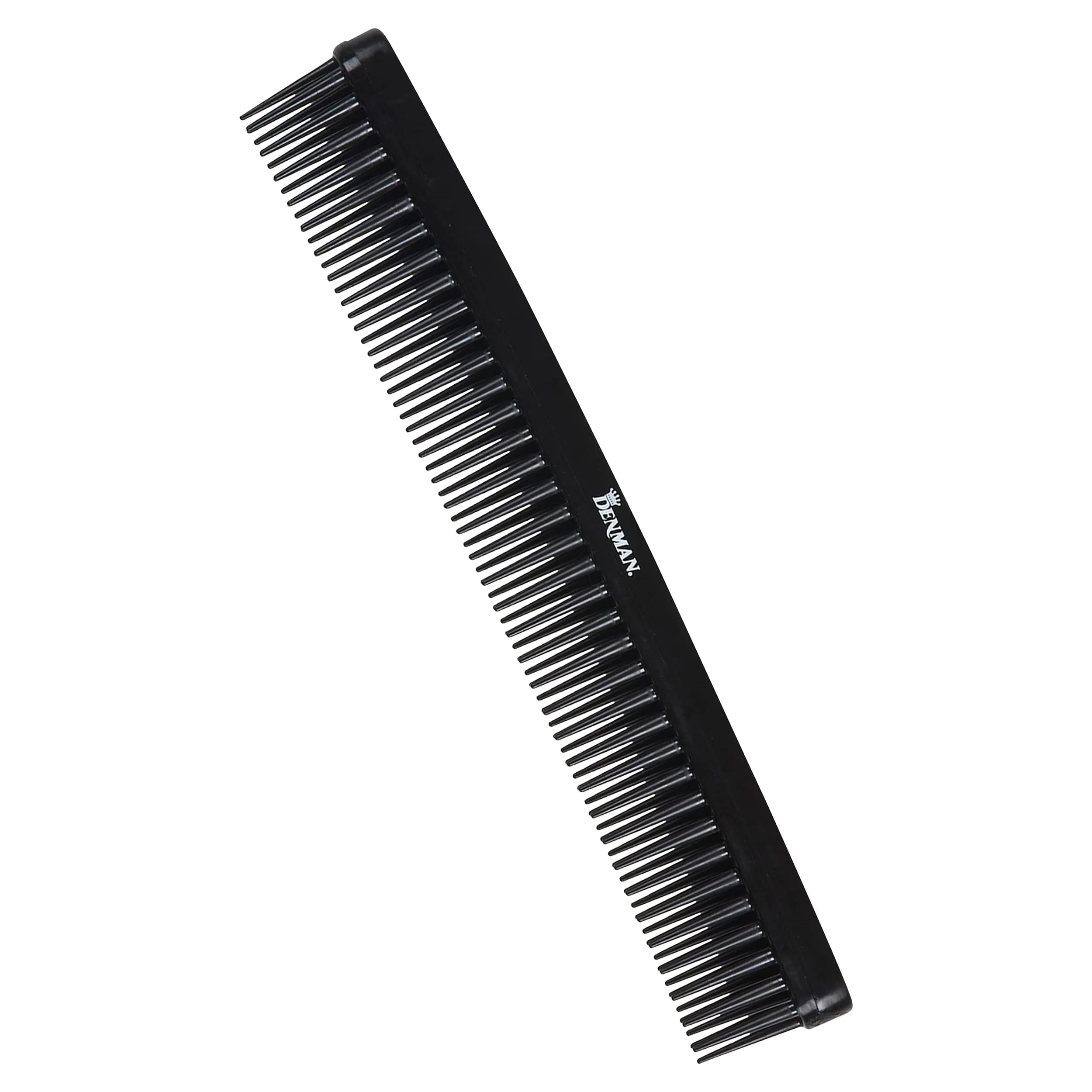 Denman Jack Dean Curl Volumiser Comb 6.9 Inch | Detangles & Defines Curly Hair — Black