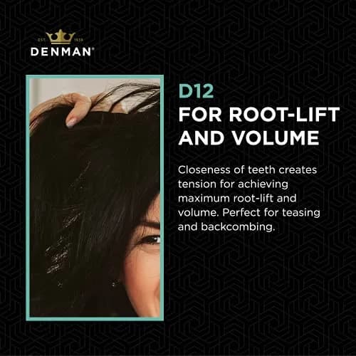 Denman Jack Dean Curl Volumiser Comb 6.9 Inch | Detangles & Defines Curly Hair thumbnail 4
