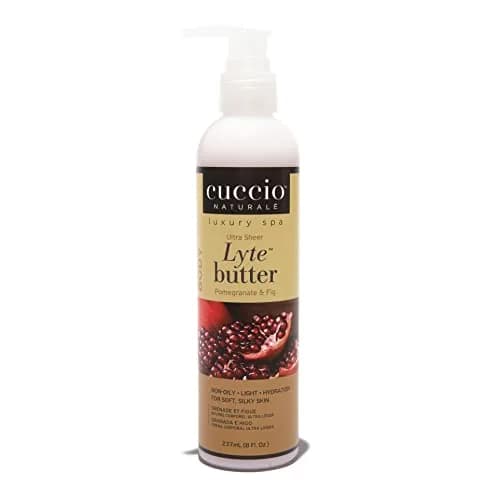 Cuccio Naturale Lyte Ultra-Sheer Body Butter Vanilla Bean & Sugar 237ml (8 Oz) | 24-Hour Hydration for Dry Skin thumbnail 1