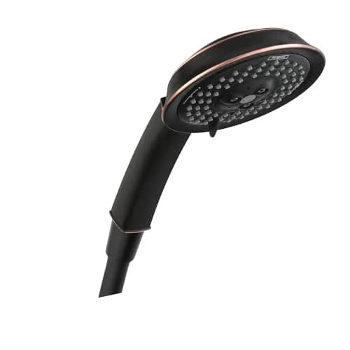 hansgrohe Raindance Classic 5-inch Handheld Shower Head Oil Rubbed Bronze | 3 Jet Types for Relaxing Water Flow thumbnail 2