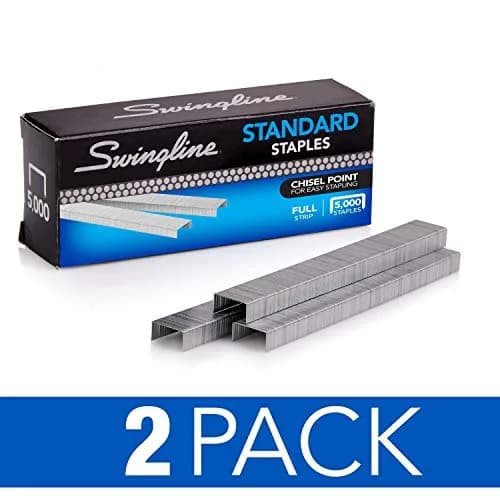 Swingline Standard Staples 1/4" Length, 5000 Staples/Box, 2-Pack | Reliable Performance for Office & School thumbnail 6