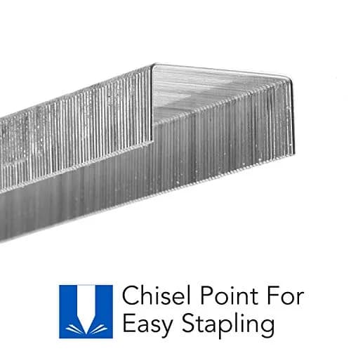 Swingline Standard Staples 1/4" Length, 5000 Staples/Box, 2-Pack | Reliable Performance for Office & School thumbnail 2