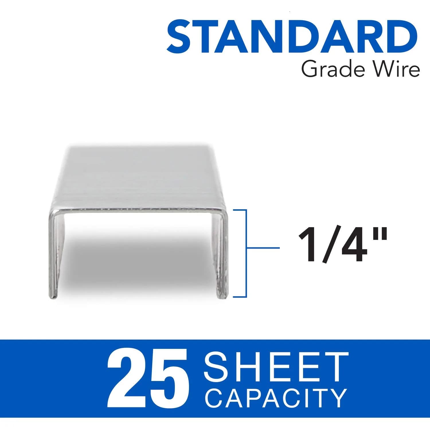Swingline Standard Staples 1/4" Length, 5000 Staples/Box, 2-Pack | Reliable Performance for Office & School - view 3