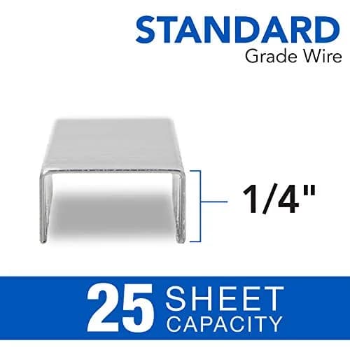 Swingline Standard Staples 1/4" Length, 5000 Staples/Box, 2-Pack | Reliable Performance for Office & School thumbnail 3