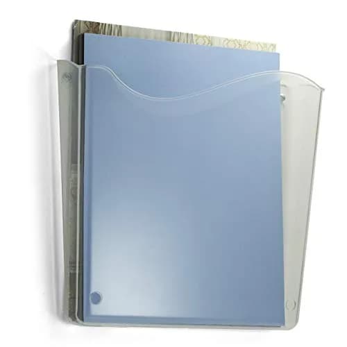 Officemate Unbreakable Vertical Wall File, Letter Size, Clear | Space-Saving Office Organizer thumbnail 7