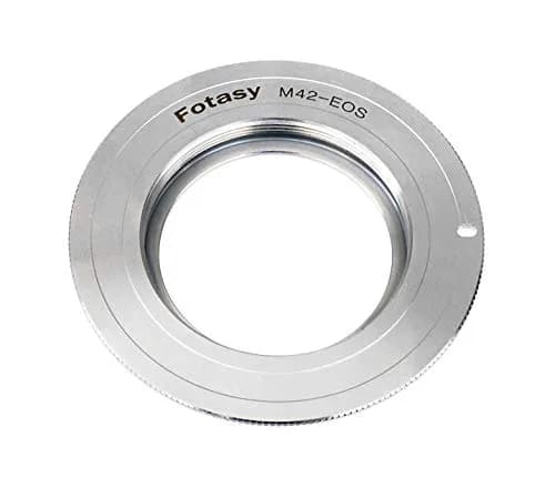 Fotasy Copper M42 Lens to Canon EF Adapter | Infinity Focus, Manual Exposure thumbnail 1