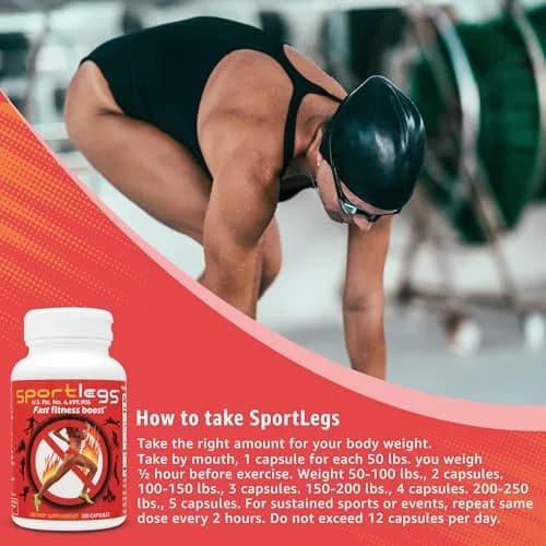 SPORTLEGS Lactate Fuel Pre-Workout Training Aid 120 Count | Supports Efficient Lactate Use for Endurance thumbnail 7