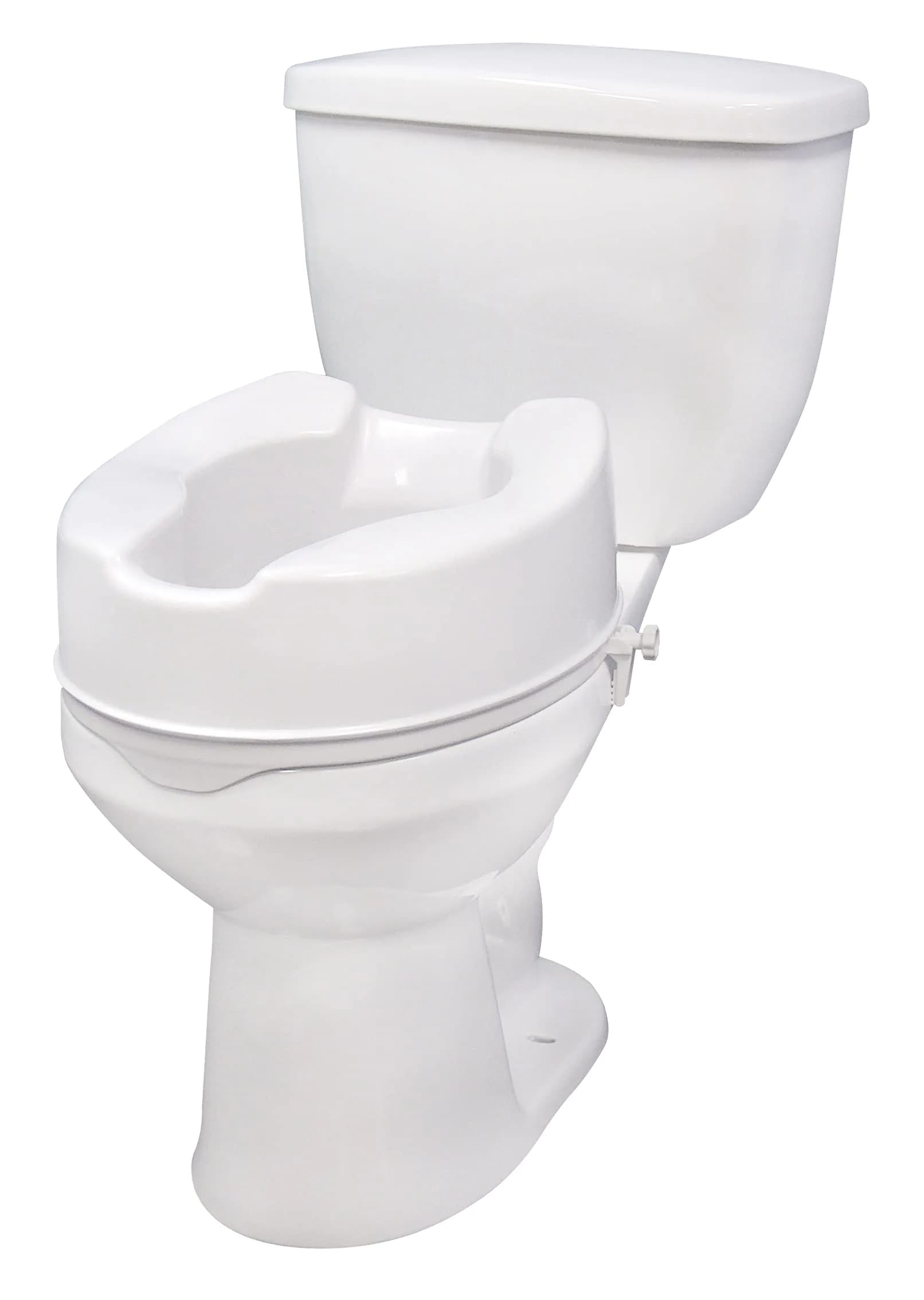 Drive Medical Premium Raised Toilet Seat 6 Inch Height | Aids Sitting & Standing — 6 Inch