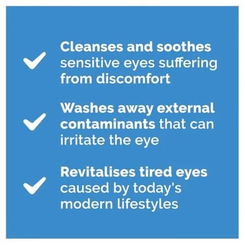 Optrex Multiaction Eye Wash with Eye Bath 300ml (10.14 Fl Oz) | Gentle Cleansing for Tired Eyes thumbnail 5
