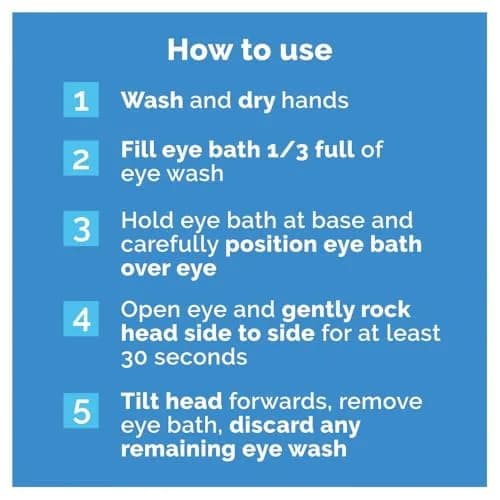Optrex Multiaction Eye Wash with Eye Bath 300ml (10.14 Fl Oz) | Gentle Cleansing for Tired Eyes thumbnail 6