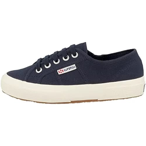 Superga 2750 Cotu Classic Canvas Sneakers for Men & Women | Iconic Italian Tennis Shoes with Breathable Upper, Non Slip Rubber Sole, Navy (3.5 Men / 5 Women) thumbnail 1