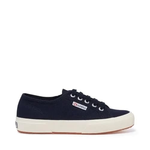 Superga 2750 Cotu Classic Canvas Sneakers for Men & Women | Iconic Italian Tennis Shoes with Breathable Upper, Non Slip Rubber Sole, Navy (3.5 Men / 5 Women) thumbnail 4