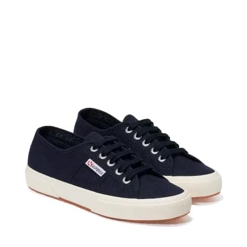 Superga 2750 Cotu Classic Canvas Sneakers for Men & Women | Iconic Italian Tennis Shoes with Breathable Upper, Non Slip Rubber Sole, Navy (3.5 Men / 5 Women) thumbnail 5