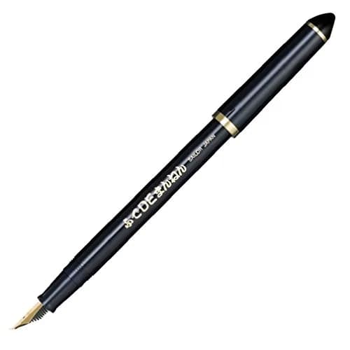 Sailor Fude De Mannen Calligraphy Fountain Pen Navy Blue 40 Degree Nib | Smooth Ink Flow thumbnail 1
