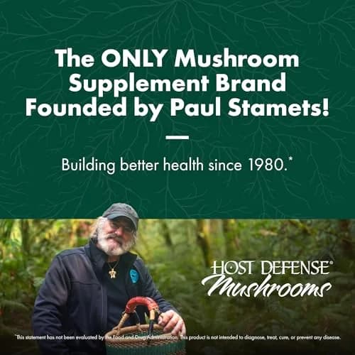 Host Defense Chaga Capsules 60 Count | Immune Support & Antioxidants thumbnail 3