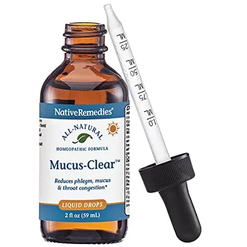 Native Remedies Mucus-Clear 2 Fl Oz | Natural Mucus Relief for Adults, Respiratory Support thumbnail 2