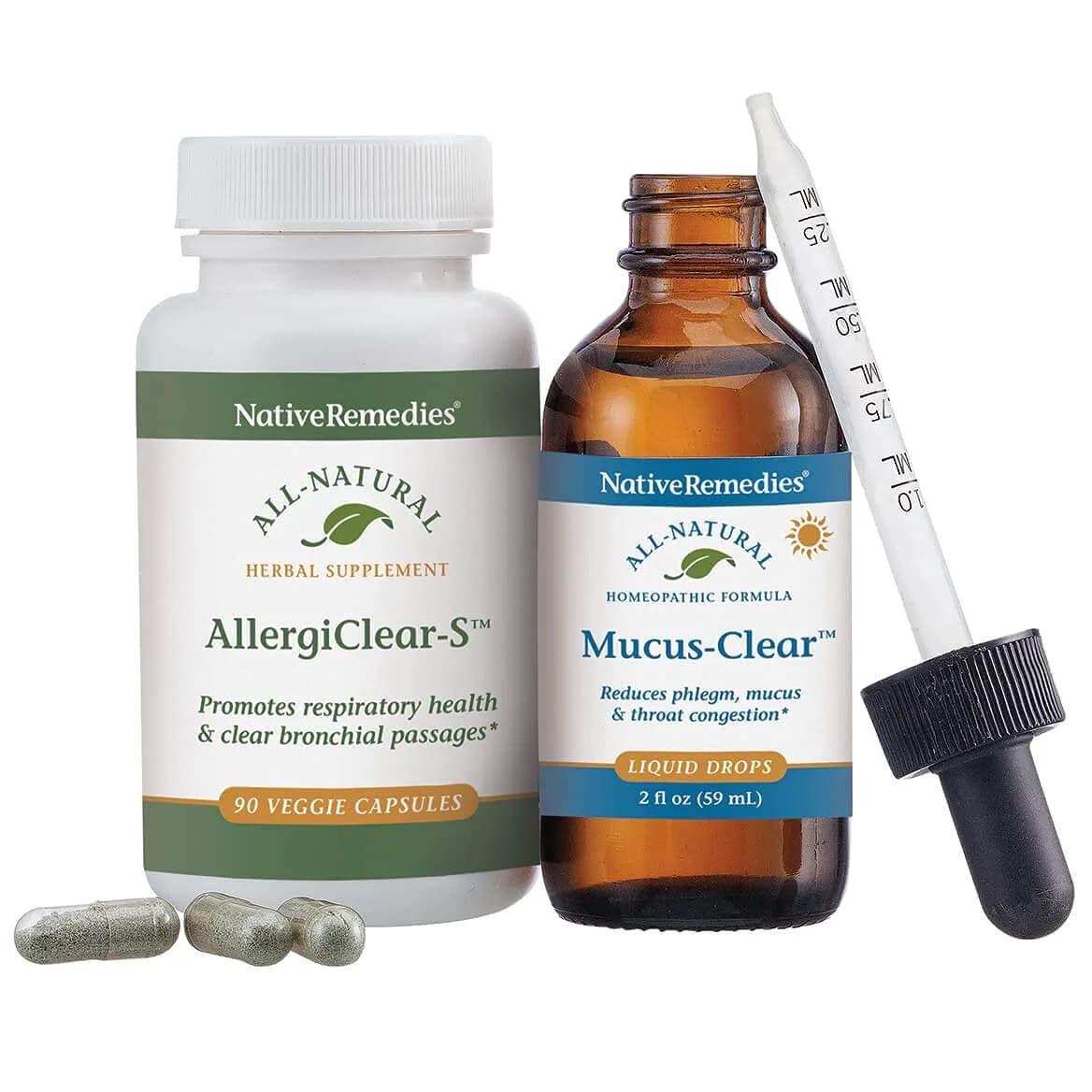 Native Remedies Clear Sinus & Throat ComboPack | Natural Respiratory Support for Adults in India